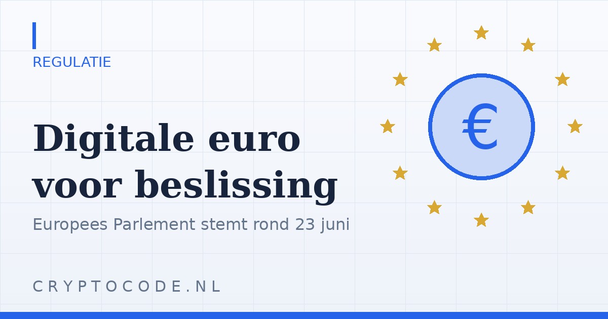 Digitale euro nadert beslissend moment: wat de stemming van deze maand betekent